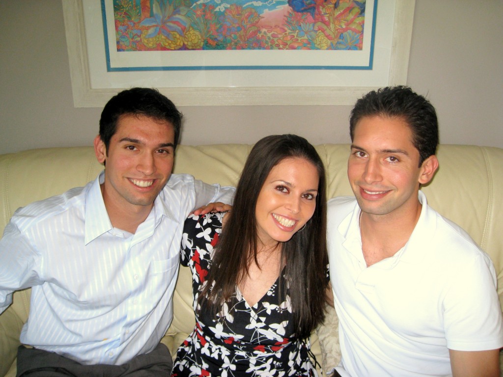 Eric, Olivia and Sean in 2008!