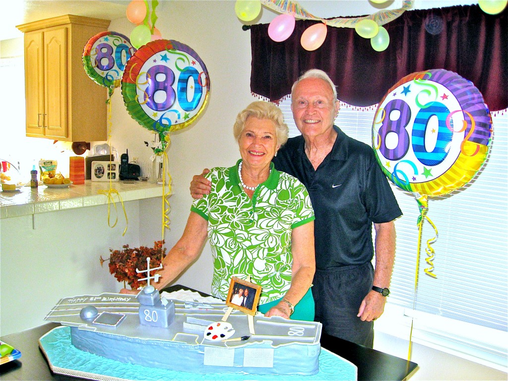 Both of Kip's parents – Tom & Kim – celebrate their 80th Birthdays in the summer of 2008!